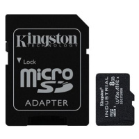 Kingston MicroSDHC 8GB Industrial + SD adaptér