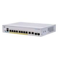 CISCO CBS350 Managed 8-port GE, PoE, Ext PS, 2x1G Combo