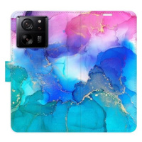 iSaprio flip pouzdro BluePink Paint pro Xiaomi 13T / 13T Pro