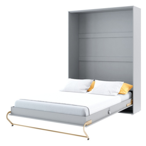 Sklápěcí postel CONCEPT PRO CP-03 šedá, 90x200 cm