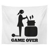 Sablio Deka Game over 2 : 150x120 cm