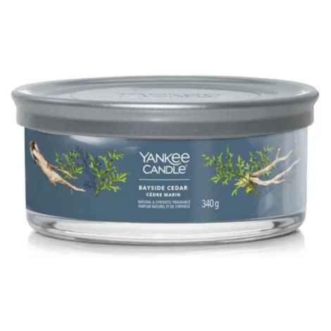 Aromatická svíčka Signature tumbler střední Bayside Cedar Yankee Candle - 340 g