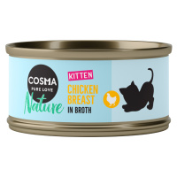 Cosma Kitten Asia / Origina / Nature, 6 konzerv - 15 % sleva - Nature Kitten s kuřecím masem (6 