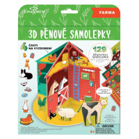 Concorde 3D pěnové samolepky - farma