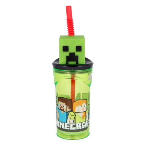 STOR - Plastová 3D láhev MINECRAFT, 560ml, 40466