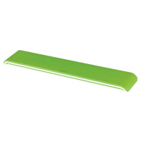Bílo-zelená opěrka zápěstí pro klávesnici Leitz WOW