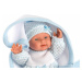 Llorens 26309 NEW BORN chlapečka - realistická panenka miminko s celovinylová tělem - 26 cm