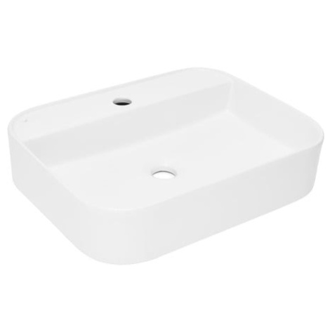 Umyvadlo na desku SAT Infinitio 50x40 cm bez přepadu SATINF4050