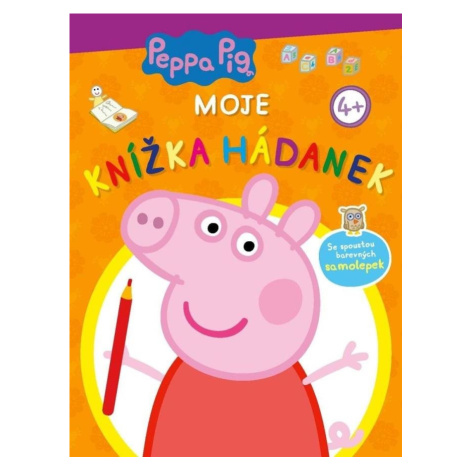 Peppa Pig Moje knížka hádanek: Se spoustou barevných samolepek