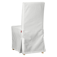 Dekoria Potah na židli IKEA  Henriksdal, dlouhý, bílá, židle Henriksdal, Loneta, 133-02