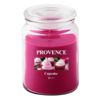 Provence Vonná svíčka ve skle 95 hodin cupcake