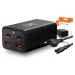 Rychlé Nabíjení Nabíjecí Stanice 4v1 80W 2xUSB-C PD+2xUSB-A 2.4A Na Kablu