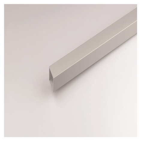 Profil čtvercový hliník stříbrný 15x15x1000