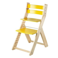 Rostoucí židle Wood Partner Sandy Barva: lak/žlutá