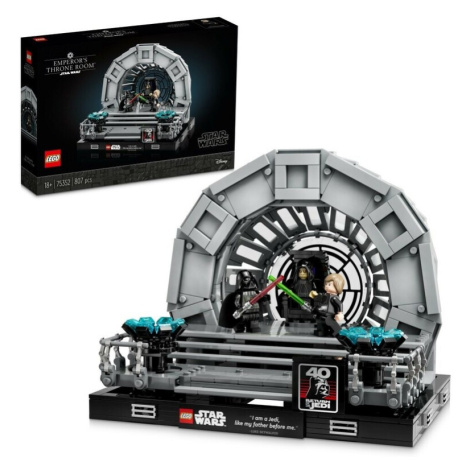 LEGO - Star Wars 75352 Císařův trůnní sál – diorama