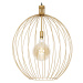 Designová závěsná lampa zlatá 70 cm - Wire Dos