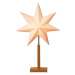 STAR TRADING Karo - stojákové světlo se vzorkem hvězdy 70 cm