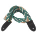 Cascha CUS-JW2 Ukulele Strap Jacquard - Ethnic Green