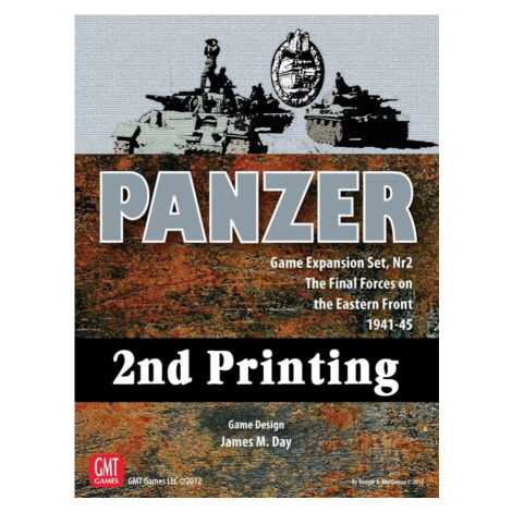 GMT Games Panzer Expansion #2 2nd Printing