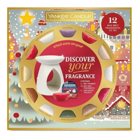 Vánoční dárková sada aromalampa Yankee Candle