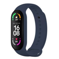 Silikonový řemínek FIXED Silicone Strap pro Xiaomi Band 7/ Mi Band 6/ Mi Band 5, modrá