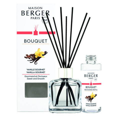 Maison Berger Paris Aroma difuzér Cube + náplň Vanilla Gourmet 100 ml 7753