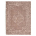 Hnědý koberec LABEL51 Vintage, 160 x 140 cm