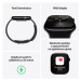 Apple Watch Series 10 Cellular 42mm Přírodní titan se skálově šedým sportovním řemínkem M/L