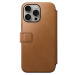 Nomad Modern Leather Folio iPhone 15 Pro Max english tan