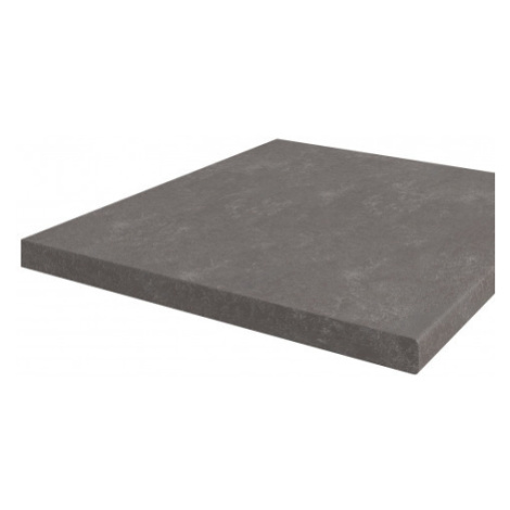 Kuchyňská pracovní deska pro rohovou skříňku 29 cm, tmavě šedý kámen Asko