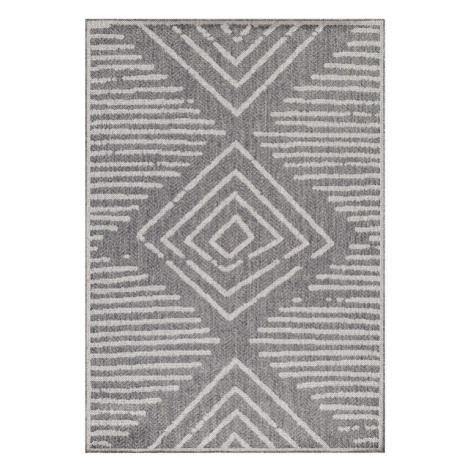 Ayyildiz koberce Kusový koberec Aruba 4902 grey – na ven i na doma - 80x250 cm