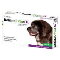 Dehinel Plus XL Tablety pro psy 2 tablety