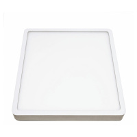 KOHL LIGHTING KOHL-Lighting DISC SLIM SQ stropní svítidlo bílá 24 W 4000K 1-10V