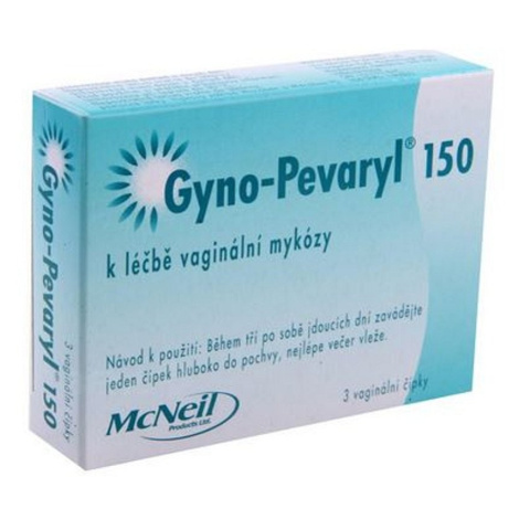 Gyno-pevaryl 150mg 3 vaginálí čípky