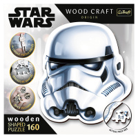Trefl Dřevěné puzzle 160 dílků - Stormtrooperova helma