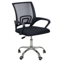 Černá kancelářská židle SPIN