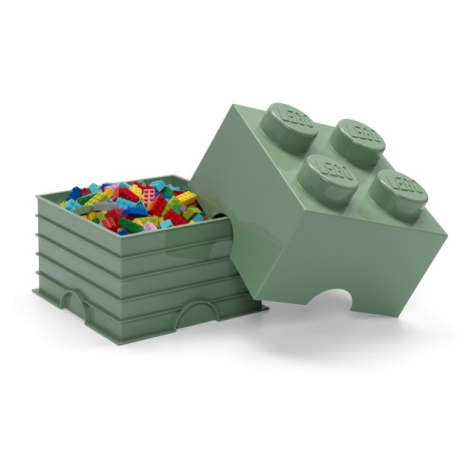 LEGO Storage LEGO úložný box 4 Varianta: Box army zelená
