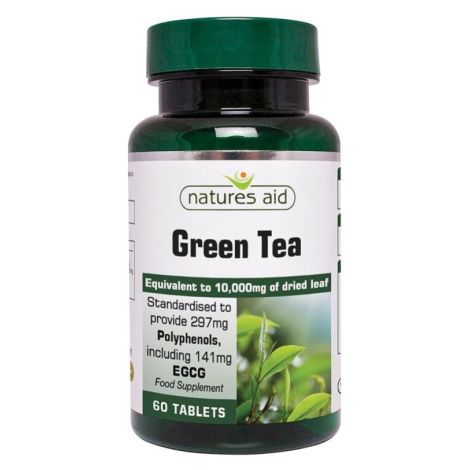Natures Aid Zelený čaj 10 000 mg 60 tablet