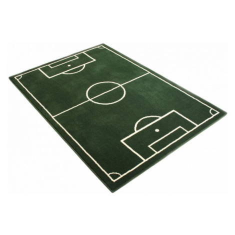 Dětský kusový koberec Prime Pile 100827 | fotbalové hřiště Typ: 190x280 cm
