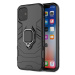 Pouzdro silikon Xiaomi Redmi Note 11, Note 11S Ring Armor Case černé