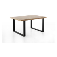 Konferenční stolek STAS - dub sonoma/černá