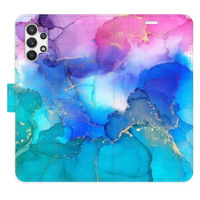 iSaprio flip pouzdro BluePink Paint pro Samsung Galaxy A32