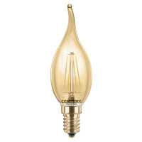 CENTURY LED FILAMENT SVÍČKA PLAMEN EPOCA 4W E14 2200K 320Lm 360d 35x118mm IP20 CEN INVM1C-041422