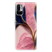 iSaprio Pink Blue Leaves pro Xiaomi Redmi Note 10 5G