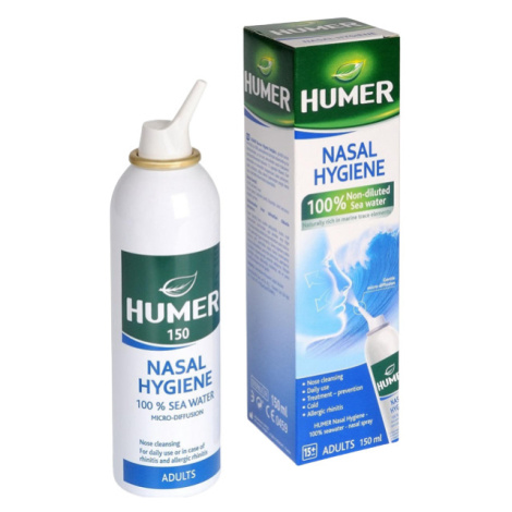 Humer Hygiena nosu 100% Mořská voda pro dosp. 150 ml