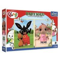 Trefl Oboustranné puzzle Králíček Bing baby maxi 2x10 dílků