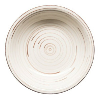 Mäser Keramický hluboký talíř Bel Tempo 21,5 cm, béžová