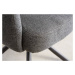 LuxD Designová otočná židle Maddison tmavě šedá