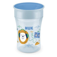 NUK hrnek Magic Cup s víčkem 230 ml - modrá, mix motivů