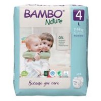 BAMBI Nature Jednorázové pleny 4, 24 ks, pro 7-14 kg